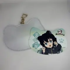 鬼滅の刃 ナンジャタウン ねこ型イラストシート 時透無一郎 クリアカバー付き