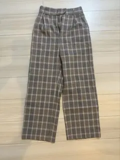 VIS チェックパンツ