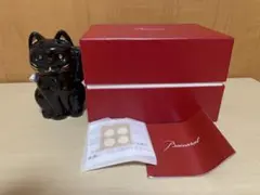 Baccarat まねき猫 ミッドナイト 置物のサムネイル