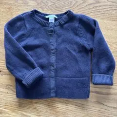 Jacadi ネイビー カーディガン 2A