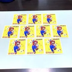 スーパーマリオシールコレクションNeo 4 マリオ　10枚セット