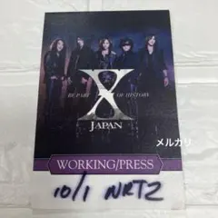 X JAPAN スタッフパス