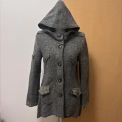 イタリア製　圧縮ウール　コート　アウター　インポート