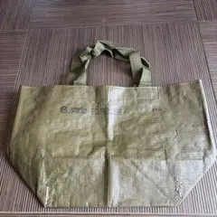 【新品】オリーブグリーン トートバッグ CHARGE UP