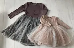 チュールワンピース ワンピース