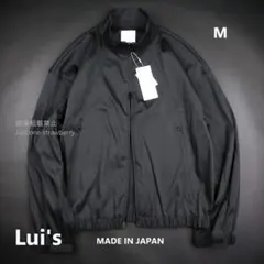 Lui's ルイス 日本製 ウォッシャブル ダブルクロス サテンブルゾン Mのサムネイル