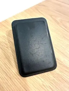 Apple純正 iPhone レザーウォレット ブラック