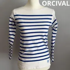 オーシバル / ORCIVAL パネルボーダーTシャツS