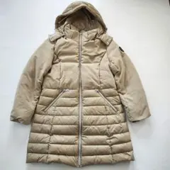 glitgern　グリッツァーン　DAUNEN　ダウンコート　ベージュ　Lサイズ
