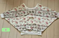 CLOSE.UP 花柄 五分袖トップス F