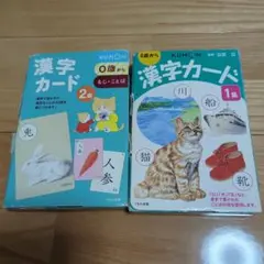 公文　漢字カード　１集　２集　2セット