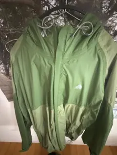 Nike ACG XL グリーン ナイロンジャケット