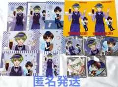 夢色パティシエール タワレコカフェ 花房五月 缶バッジ ポストカード
