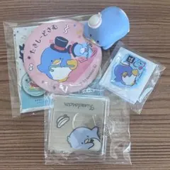 サンリオ　タキシードサム グッズセット 缶バッジ アクリルキーホルダー