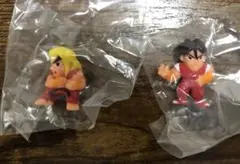 ストリートファイター　ミニフィギュア　2点セット　レトロ
