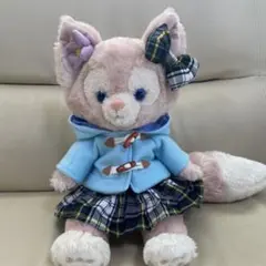 リーナベル　ステラルー　コスチューム　ダッフルコートセット　水色　緑チェック