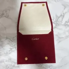 Cartier レッドスエード 時計ケース 新品未使用
