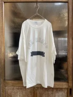 coen THE BRONX プリント ホワイト Tシャツ