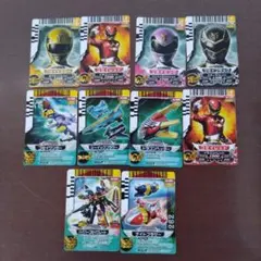 戦隊ヒーローゴセイジャーカードセット 10枚
