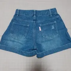 ワールド Pinklottee デニムショートパンツ サイズ：XS / 150のサムネイル