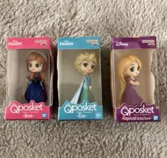 【匿名配送】Qposket 『アナ』『エルサ』『ラプンツェル』３点セット