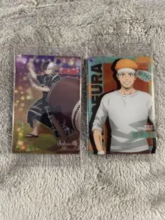 ウインドブレーカー 桜遥 柘浦大河 ウエハース カード