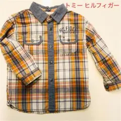トミー ヒルフィガー チェックシャツ 100