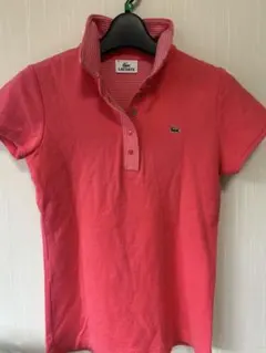 LACOSTE ピンク ポロシャツ 38