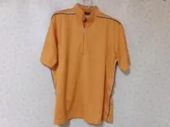 98848　PGA TOUR　ポロシャツ　オレンジ　L
