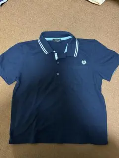 COMME CA ISM ネイビー ポロシャツ 130cm