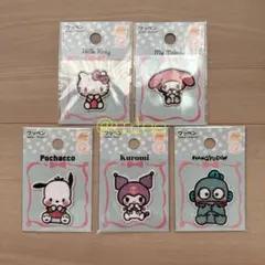 【新品】ダイソー サンリオ ワッペン 5枚セット