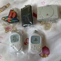 プレイステーション　プレステ　ミニチュアチャーム　5つセット