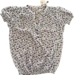 FOREVER21 半袖ブラウス　花柄　M