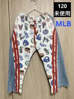 MLB チマジロ 120 パンツ デニムパンツ プリントパンツ