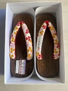 ★新品未使用★ bonheur saisons 浴衣 帯 下駄 3点セットのサムネイル