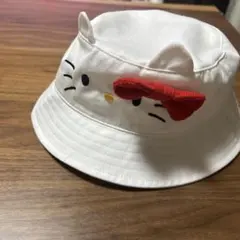 【新品未使用】キティ　キッズ用バケットハット　50cm