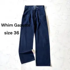 Whim Gazette ポケットデニムパンツ2 インディゴブルー