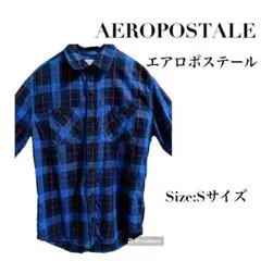 【AEROPOSTALE エアロポステール】チェック柄シャツ/ネルシャツ