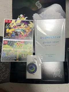 ポケモン レジェンズ ZA 特典 アートブック　キーホルダー 　ポストカード