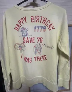 DENIM DUNGAREE イエロー トレーナー