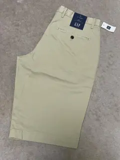［再値下げしました！］タグ付きGAP カーキ　メンズハーフパンツ　W30