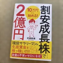 10万円から始める! 割安成長株で2億円