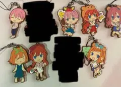 五等分の花嫁 ラバーストラップ 7点セット