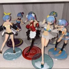 リゼロ レムフィギュア まとめ売り 7体