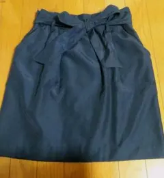 PROPORTION 紺色膝丈 タイトスカート