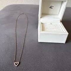 4°C ハート型ネックレス