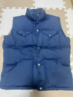 70s 茶タグ　ノースフェイス　ダウンベスト
