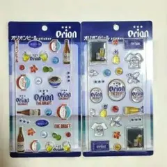 沖縄限定 オリオンビール ステッカー ドロップシール 2枚セット