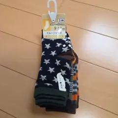 ELFINDOLL キッズ クルーソックス 3足組 9-14cm