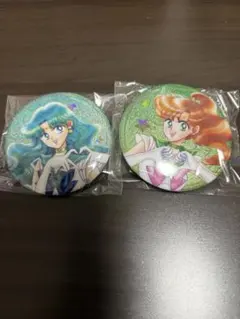 セーラームーン 缶バッジ オーロララメ缶バッジ ローソン